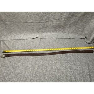 Mens Brown Levi Leather Belt Size 38